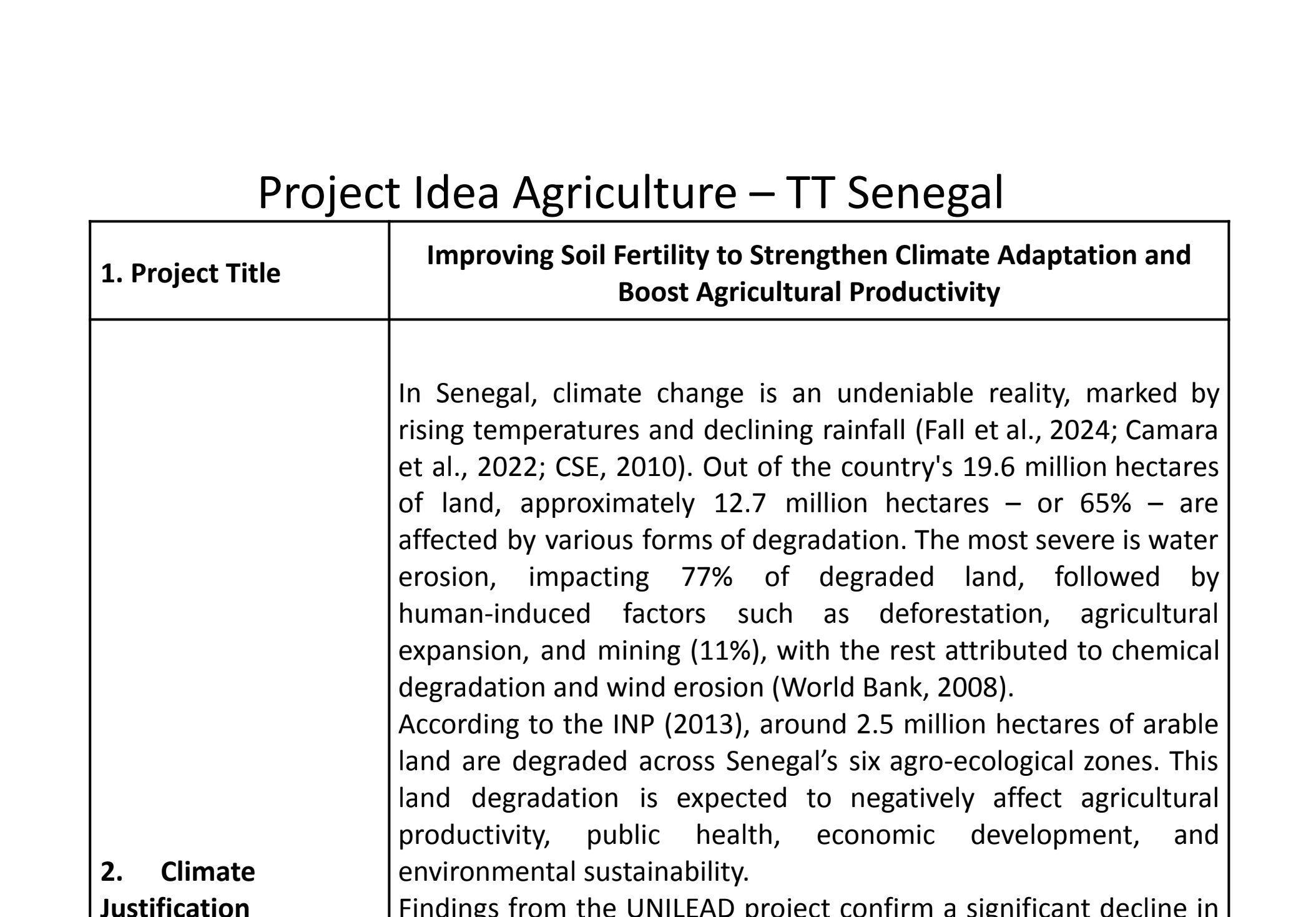 Agriculture Task Force Project Idea- English